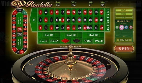 3d roulette game free online
